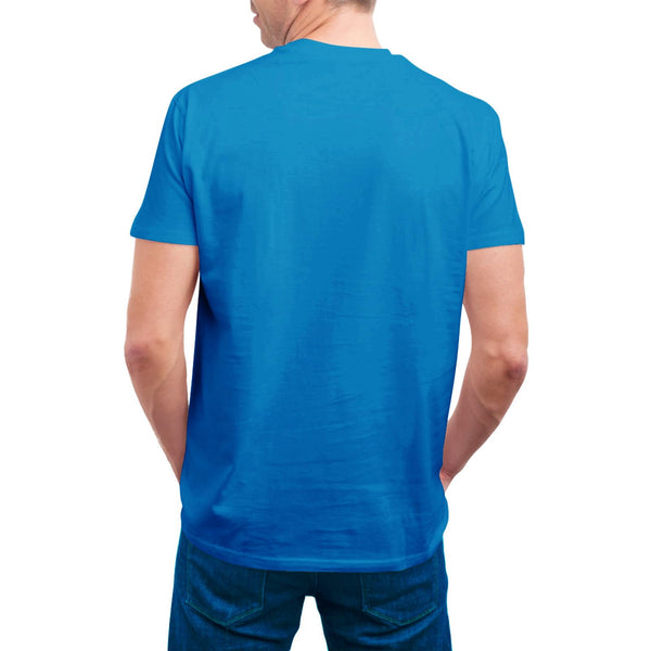 Plujam Trump 2024 No More Bull Shit T-Shirt Men Cotton Short Sleeves Crew Neck Breathable Short Sleeve Royal Blue