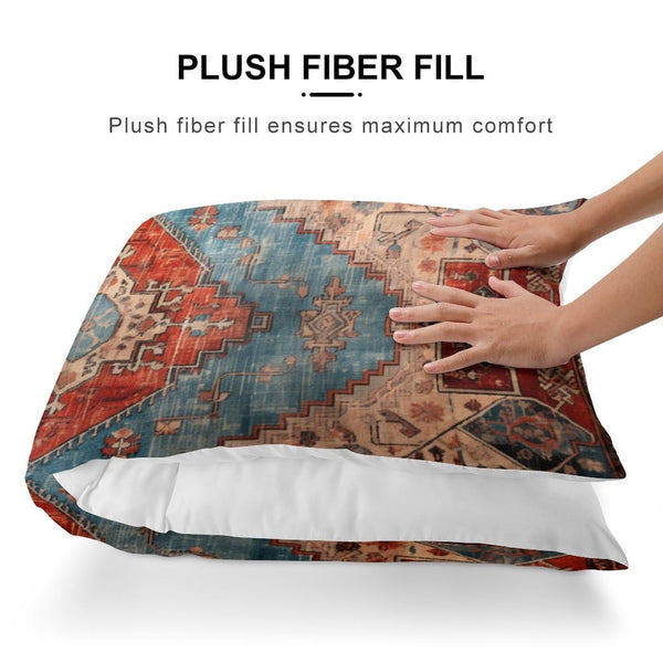 Oriental Turkish Persian Body Throw Pillow Covers Abstract Ikat Persian Geometric Print Long Body Pillow Case Cushion Cover Standard Custom Pillowcase for Men Women Home Decorative Bedroom Living Room