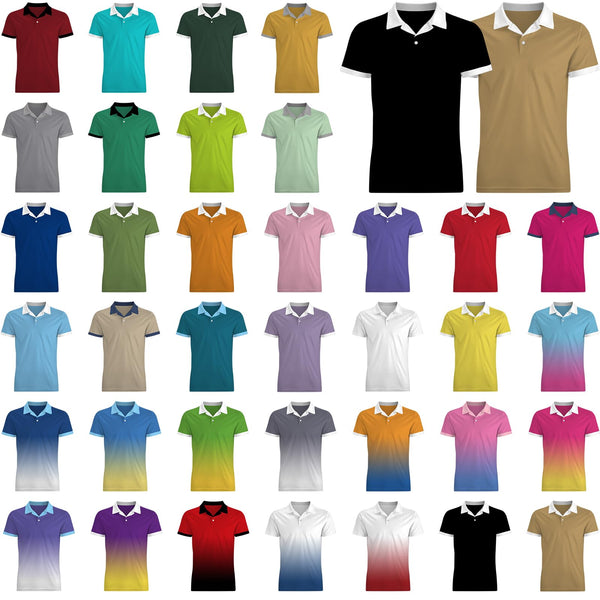 Custom Polo Shirts for Men Women Design Your Own Logo Customize Golf Shirt Gifts Workwear Personalized Business Shirts Short Sleeve, S-5XL