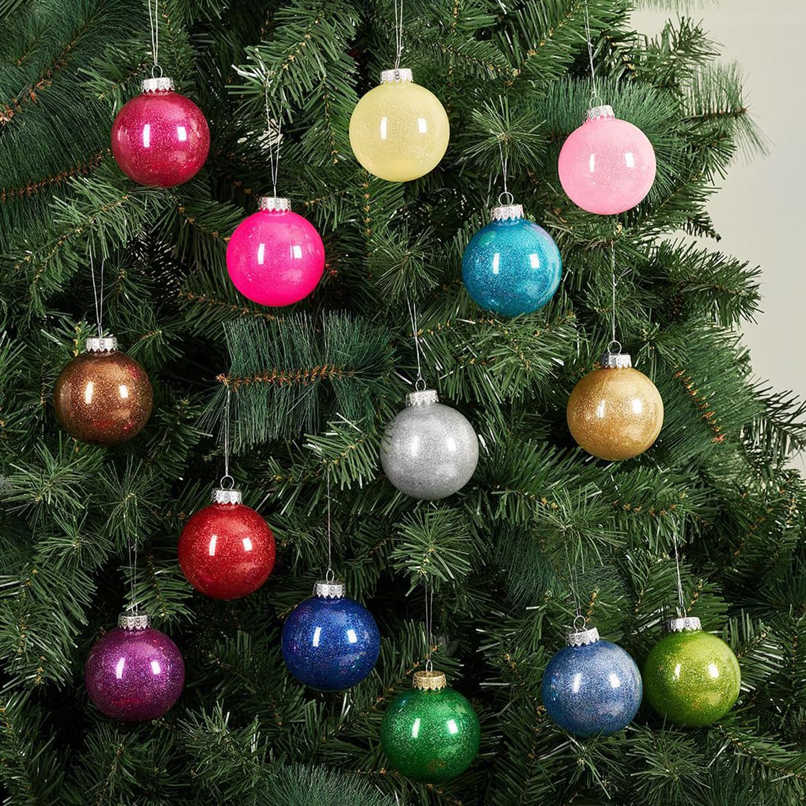 Personalized Christmas Ornaments - Custom Picture & Text Ornaments for Christmas 2024, Baby's 1st Christmas Ornament with Picture for Xmas Tree Custom Gifts for Family, Mom, Dad, Friend (Ball)